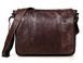 Мужской кожаный коричневый мессенджер Tiding Bag 7338C 1