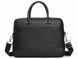 Мужская кожаная сумка для ноутбука Royal Bag RB-015A черный 8