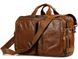 Мужская кожаная сумка-рюкзак Jasper&Maine 7014B коричневый 1