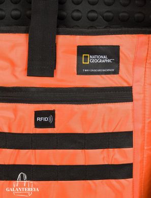 Рюкзак-сумка с отделением для ноутбука National Geographic Hibrid N11801;06 черный
