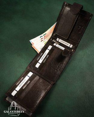 Кошелек мужской кожаный ROVICKY N992L-CMC