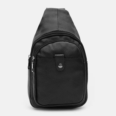 Рюкзак чоловічий шкіряний Keizer K1084bl-black