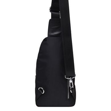 Мужской кожаный мессенджер Ricco Grande K16452-black черный