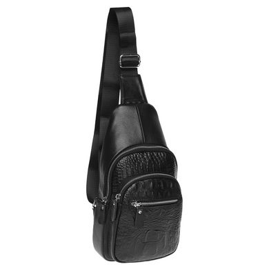 Рюкзак мужской кожаный Borsa Leather K1142-black