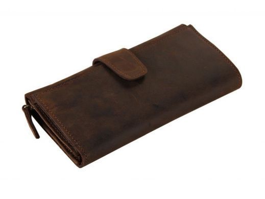 Мужской кожаный клатч TIDING BAG 8052R коричневый