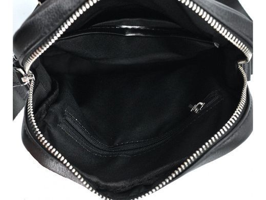 Мужской кожаный мессенджер Tiding Bag NA50-5040A черный
