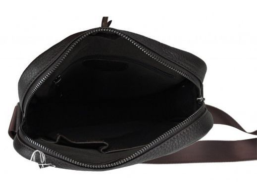 Мужской кожаный мессенджер Tiding Bag 8840C коричневый