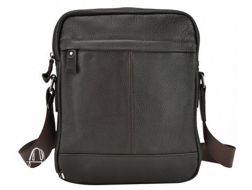 Мужской кожаный мессенджер Tiding Bag 8840C коричневый