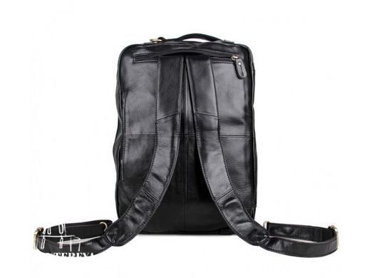 Мужская кожаная сумка-рюкзак TIDING BAG 7026A