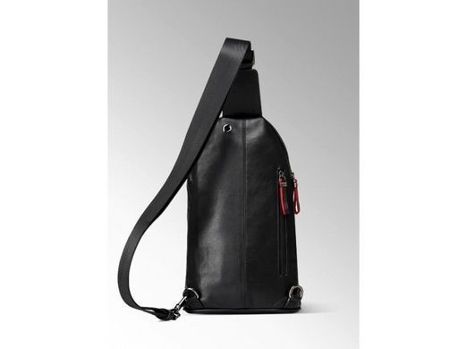 Мужской кожаный черный мессенджер Tiding Bag B3-1992A