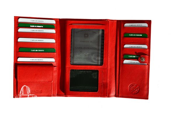 Гаманець жіночий шкіряний гаманець Italian fabric bags 7084