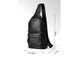 Мужской кожаный черный мессенджер Tiding Bag B3-1992A 6