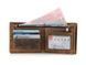 Мужское кожаное портмоне Tiding Bag 8056R коричневый 5