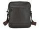 Мужской кожаный мессенджер Tiding Bag 8840C коричневый 3