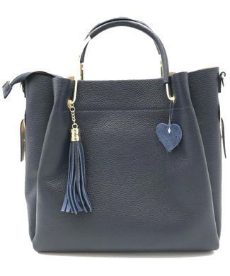 Жіноча шкіряна сумка Italian fabric bags 1248