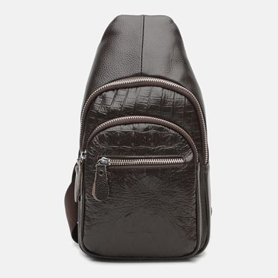 Рюкзак мужской кожаный Borsa Leather K1142-black