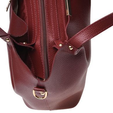 Сумка женская кожаная Ricco Grande 1L943-burgundy