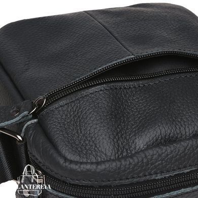 Мужской кожаный мессенджер Keizer K11816-black черный
