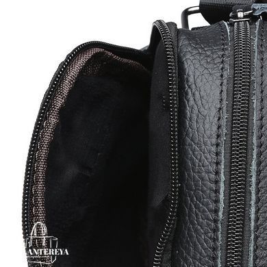 Мужской кожаный мессенджер Keizer K11816-black черный