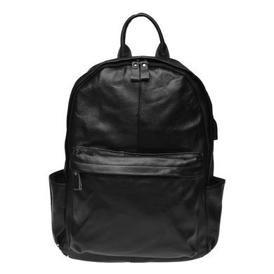 Рюкзак чоловічий шкіряний Keizer K18836-black чорний