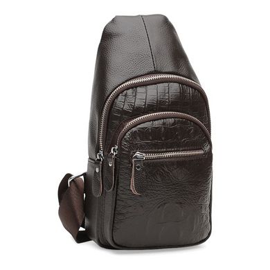 Рюкзак мужской кожаный Borsa Leather K1142-black