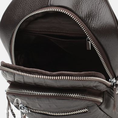 Рюкзак мужской кожаный Borsa Leather K1142-black