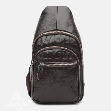 Рюкзак мужской кожаный Borsa Leather K1142-black