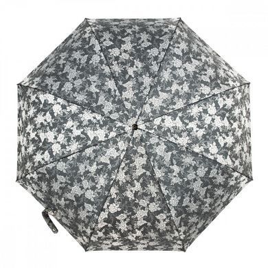 Парасолька жіноча механічна класу Люкс Fulton Diamond L852 Grey (Сірий)