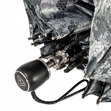 Парасолька жіноча механічна класу Люкс Fulton Diamond L852 Grey (Сірий)