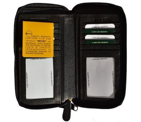 Кошелек женский кожаный Italian fabric bags 7089