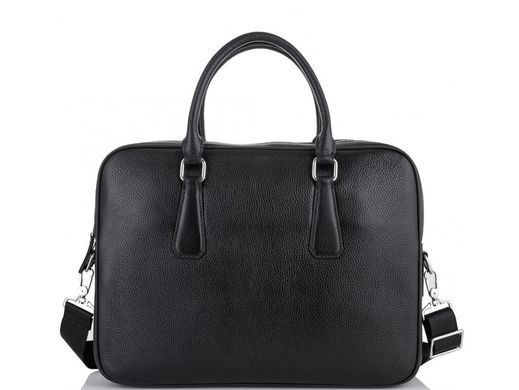 Мужская кожаная сумка для ноутбука Tiding Bag NM17-9020-5A черный