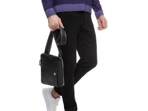 Мужская кожаная сумка мессенджер Royal Bag RB70151