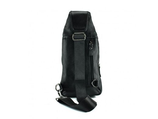 Мужской кожаный рюкзак Tiding Bag A25-5021A черный