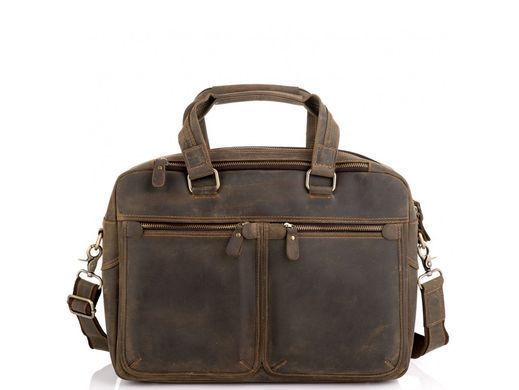 Сумка для ноутбука мужская кожаная Tiding Bag D4-001G