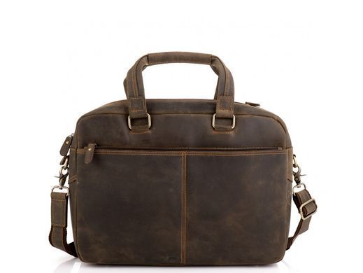 Сумка для ноутбука мужская кожаная Tiding Bag D4-001G