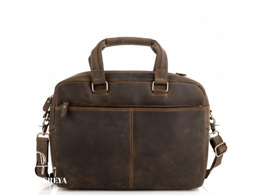 Сумка для ноутбука мужская кожаная Tiding Bag D4-001G