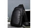 Мужской кожаный рюкзак Tiding Bag A25-5021A черный 2