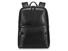 Мужской кожаный рюкзак Tiding Bag B3-103A черный