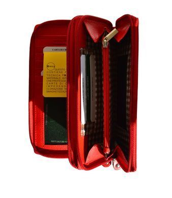 Кошелек женский кожаный Italian fabric bags 7089