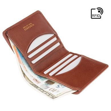 Гаманець чоловічий шкіряний Visconti TSC39 Xavi c RFID Tan