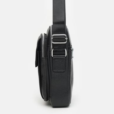 Сумка чоловіча шкіряна Keizer K182005bl-black