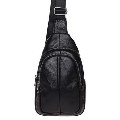 Рюкзак мужской кожаный Keizer K1156-black