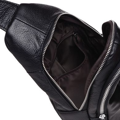 Рюкзак мужской кожаный Keizer K1156-black