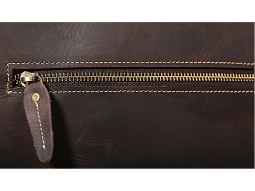 Чоловічий шкіряний месенджер Tiding Bag t1072 коричневий