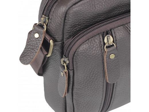 Мессенджер мужской кожаный Tiding Bag N2-1008DB
