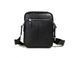 Мужской кожаный черный мессенджер Tiding Bag M5610A 3