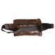 Мужская кожаная сумка на пояс Keizer k1886-dark brown коричневый 2