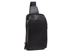 Мужской кожаный рюкзак Tiding Bag B3-087A черный