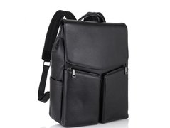 Мужской кожаный рюкзак Tiding Bag NM18-004A черный