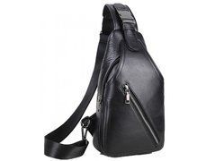 Слінг через плече чоловічий шкіряний Tiding Bag A25F-1912A